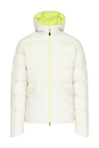 Jeff Green Leif Daunenjacke Herren - Silver Birch/Lime Punch