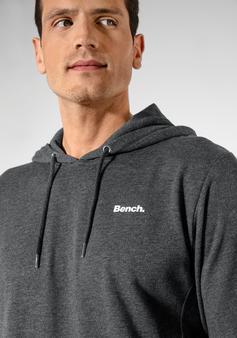 Rückansicht von Bench Hoodie Hoodie Herren anthrazit-meliert