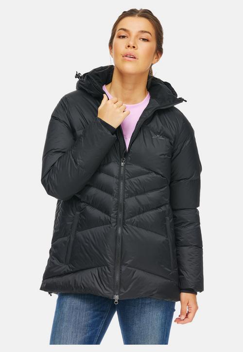 Rückansicht von Jeff Green Eva Daunenjacke Damen Deep Black