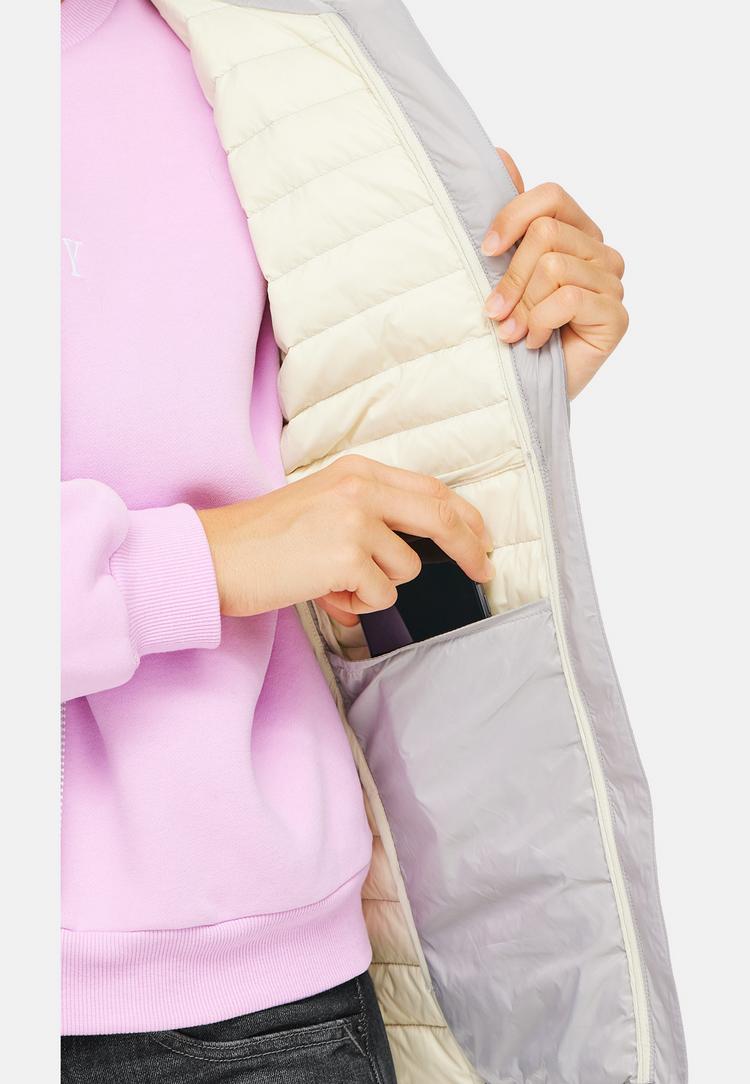 Jeff Green Jeff Green Venia Daunenweste Damen - Silver - 6 | SportScheck