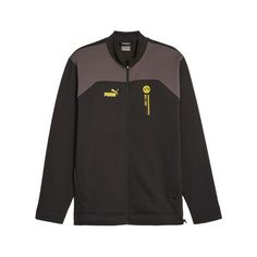 PUMA BVB Dortmund FtblCulture Trainingsjacke Trainingsjacke schwarz