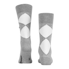 Rückansicht von Burlington Socken Freizeitsocken Herren light grey (3400)