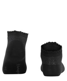 Rückansicht von Burlington Montrose SN Freizeitsocken Damen black (3000)