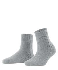 Falke Bedsock Rib SO Socken Damen - silver (3290)