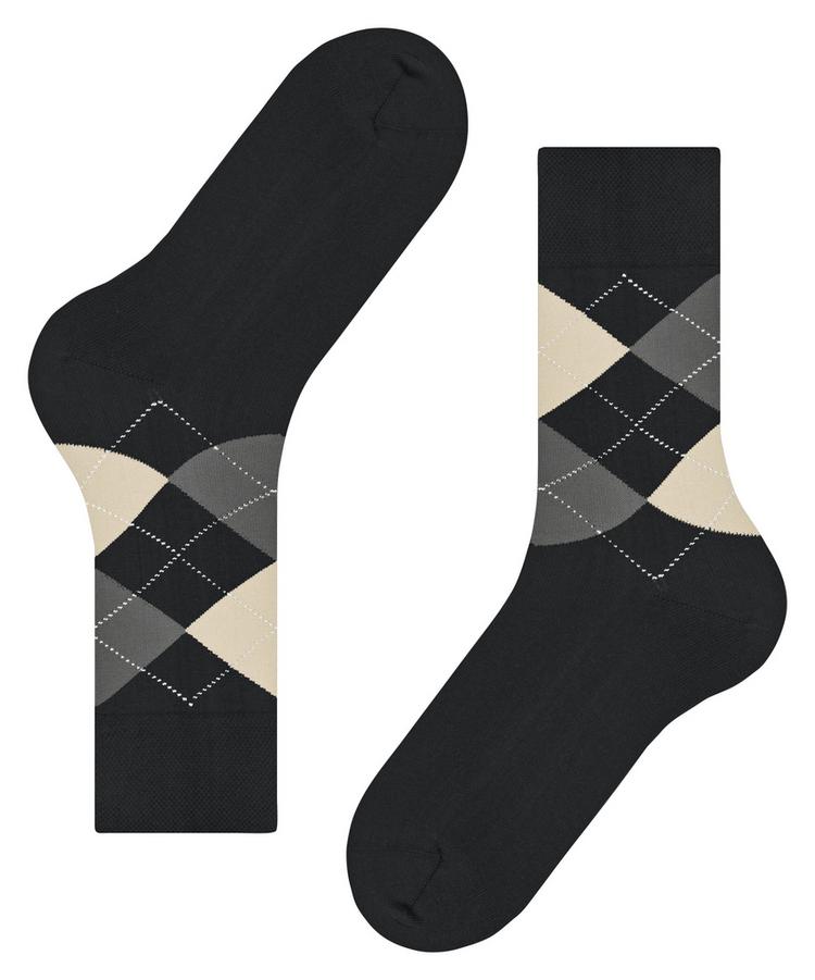Falke Falke Sens. Argyle SO Socken Herren - black (3000) - 2 | SportScheck