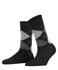 Falke Sensitive Argyle SO Socken Damen - black (3000)