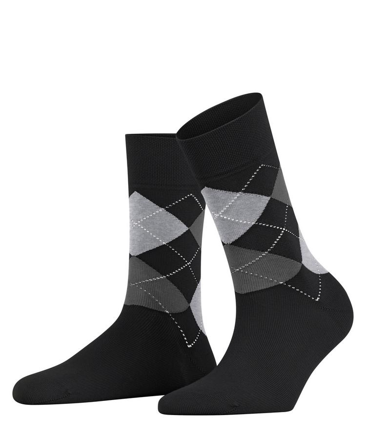 Falke Falke Sensitive Argyle SO Socken Damen - black (3000) - 0 | SportScheck