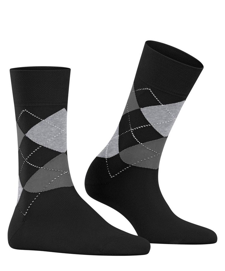 Falke Falke Sensitive Argyle SO Socken Damen - black (3000) - 0 | SportScheck