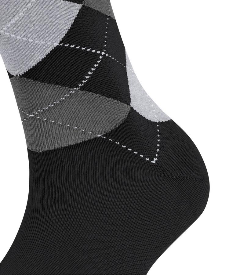 Falke Falke Sensitive Argyle SO Socken Damen - black (3000) - 1 | SportScheck