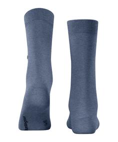 Rückansicht von Burlington Freizeitsocken Damen light jeans (6662)