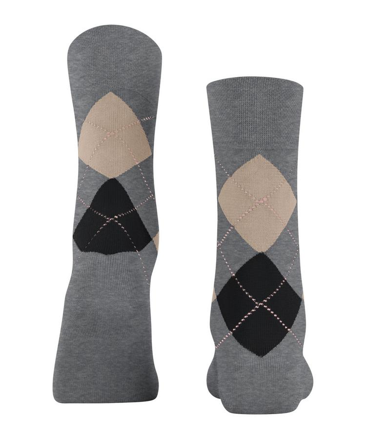 Falke Falke Sensitive Argyle SO Socken Damen - light greymel. (3390) - 0 | SportScheck