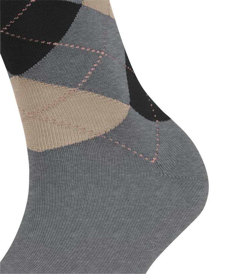 Falke Falke Sensitive Argyle SO Socken Damen - light greymel. (3390) - 1 | SportScheck