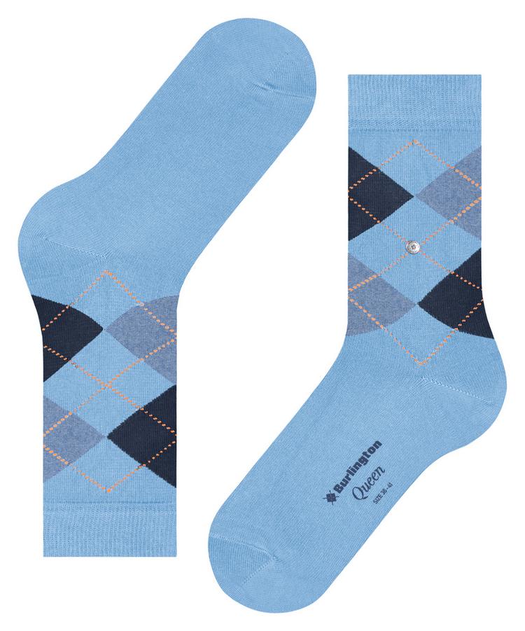 Burlington Burlington Queen SO Socken Damen - light blue (6541) - 2 | SportScheck