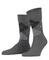 Burlington Dundee SO Socken Herren - carbon mel (3975)