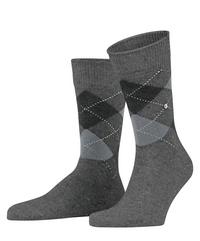 Burlington Dundee SO Socken Herren - carbon mel (3975)