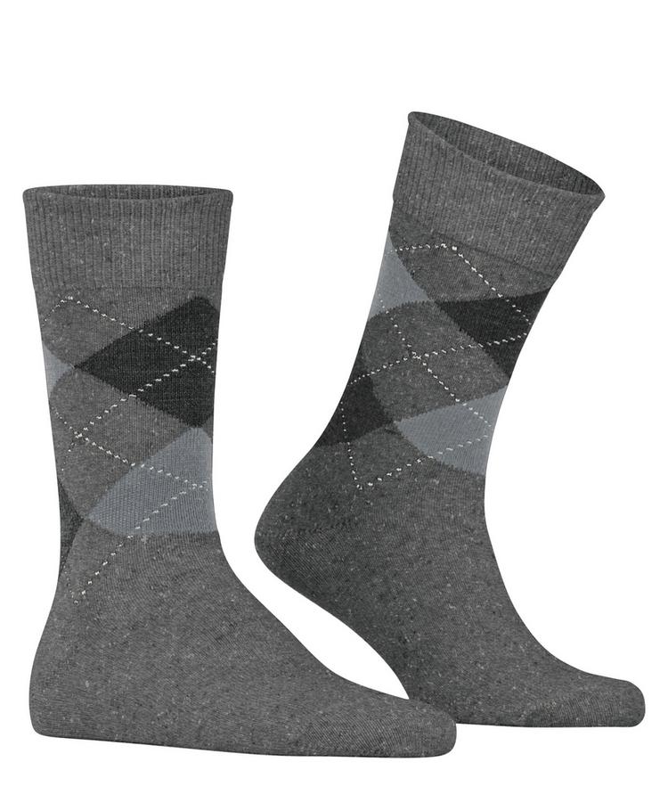 Burlington Burlington Dundee SO Socken Herren - carbon mel (3975) - 0 | SportScheck