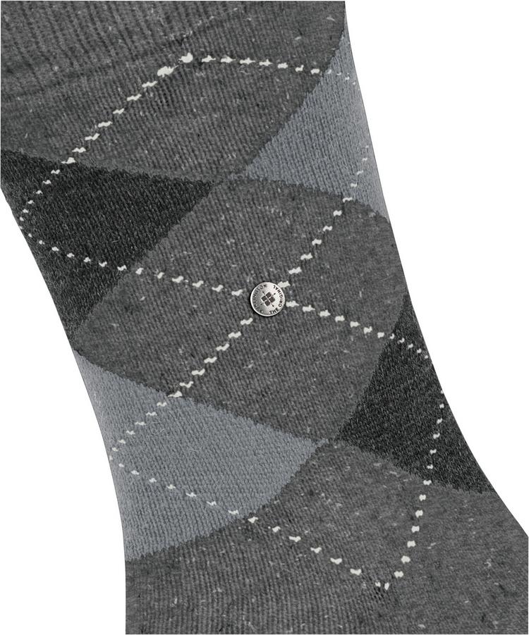 Burlington Burlington Dundee SO Socken Herren - carbon mel (3975) - 1 | SportScheck