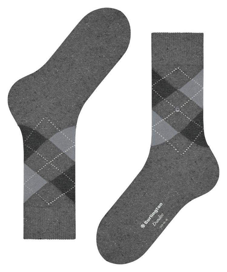Burlington Burlington Dundee SO Socken Herren - carbon mel (3975) - 2 | SportScheck
