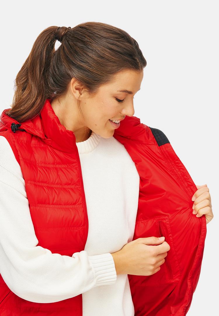 Jeff Green Jeff Green Madlin Daunenweste Damen - Melon - 7 | SportScheck