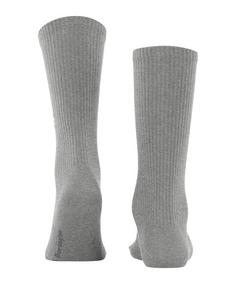 Rückansicht von Burlington Socken Freizeitsocken Herren light grey (3400)