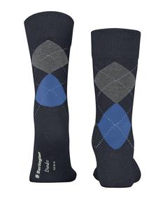 Rückansicht von Burlington Freizeitsocken Herren marine (6120)