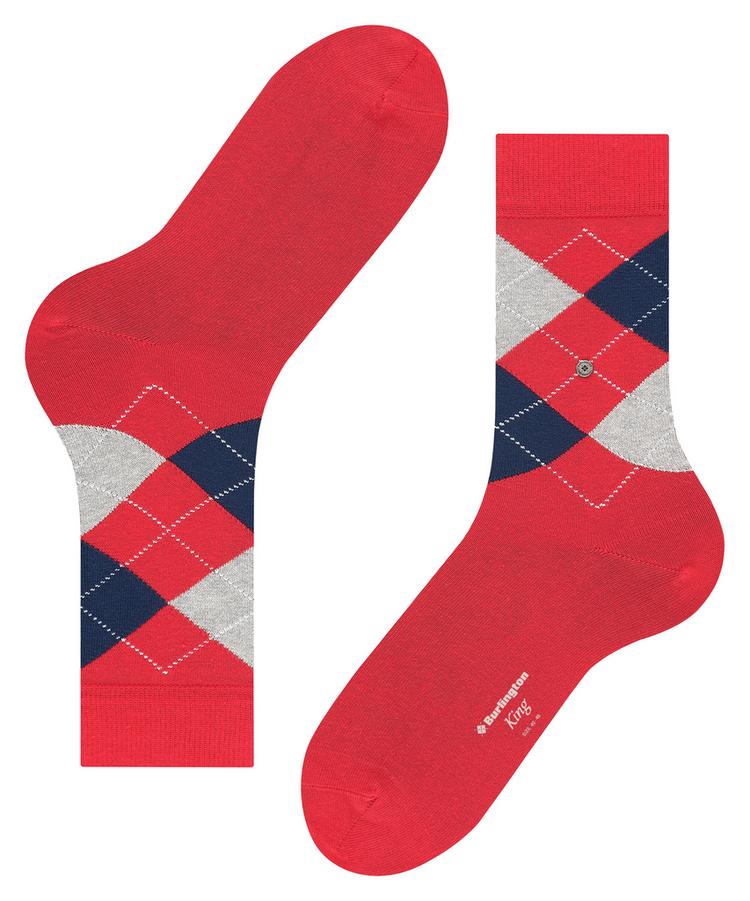 Burlington Burlington King Socken Herren - red pepper (8074) - 2 | SportScheck