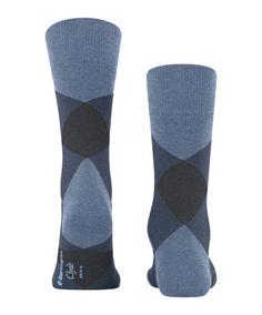 Rückansicht von Burlington Freizeitsocken Herren light jeans (6662)