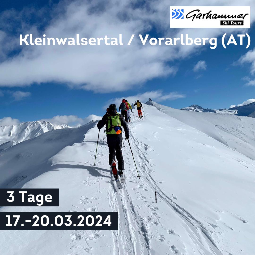 Geführte Skitour für Fortgeschrittene Skitourenkurs