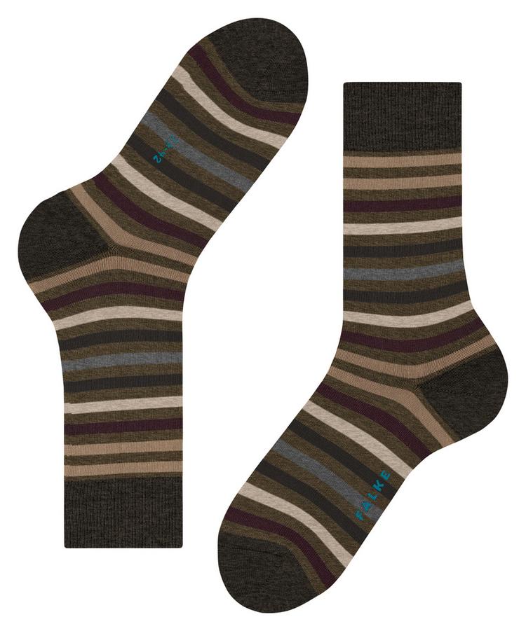 Falke Falke Tinted Stripe SO Socken Herren - beech (7464) - 2 | SportScheck