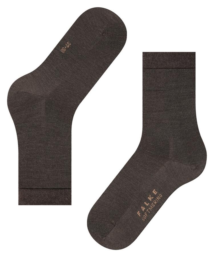 Falke Falke Softmerino Socken Damen - dark brown (5239) - 2 | SportScheck