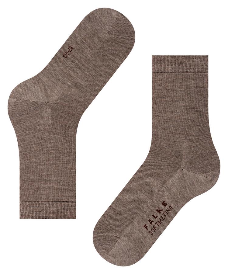 Falke Falke Softmerino Socken Damen - pebble (5810) - 2 | SportScheck