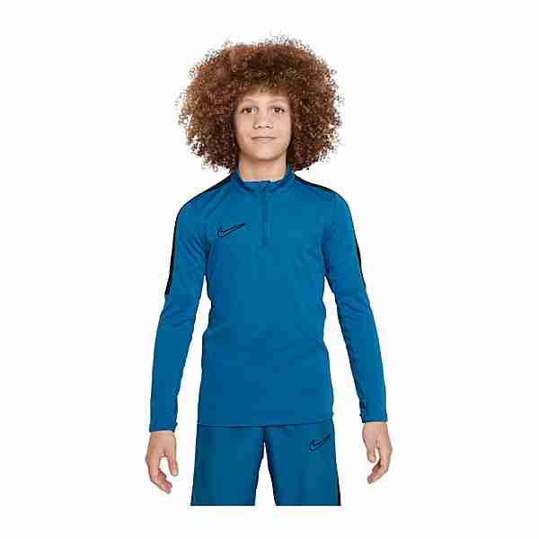 Nike Academy 23 Drill Top Kids Funktionssweatshirt Kinder blauschwarzschwarz