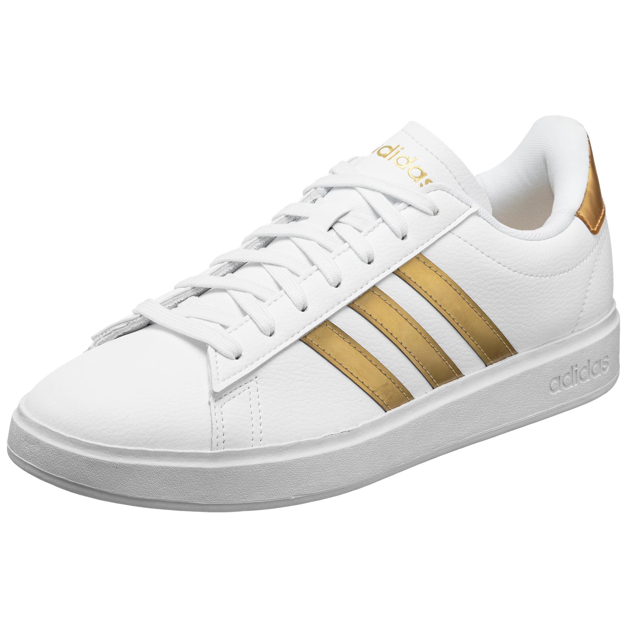 Adidas schuhe weiß store gold damen