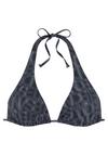 ELBSAND Triangel-Bikini-Top Bikini Oberteil Damen - schwarz