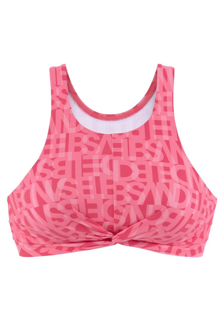 ELBSAND ELBSAND Crop-Bikini-Top Bikini Oberteil Damen - koralle - 0 | SportScheck