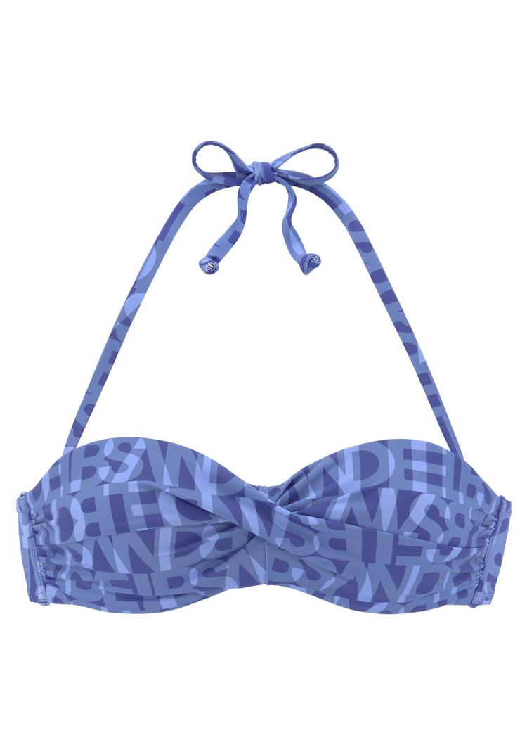 ELBSAND ELBSAND B&uuml;gel-Bandeau-Bikini-Top Bikini Oberteil Damen - blau - 0 | SportScheck