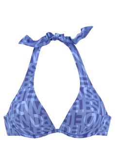 ELBSAND Bügel-Bikini-Top Bikini Oberteil Damen blau