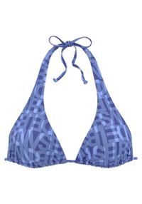 ELBSAND Triangel-Bikini-Top Bikini Oberteil Damen - blau