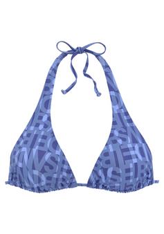 ELBSAND Triangel-Bikini-Top Bikini Oberteil Damen blau