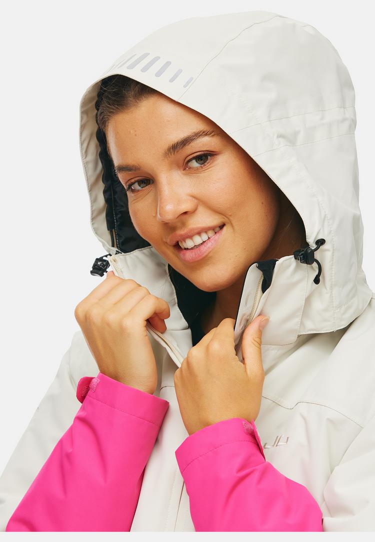 Jeff Green Jeff Green Marita Skijacke Damen - Silver Birch/Fuchia Purple - 4 | SportScheck