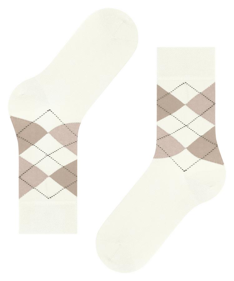 Falke Falke Sensitive Argyle SO Socken Damen - off-white (2040) - 2 | SportScheck