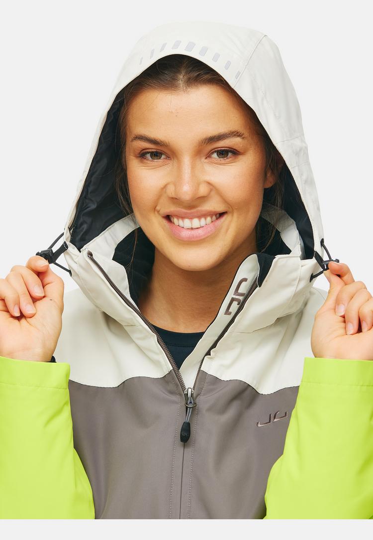 Jeff Green Jeff Green Marita Skijacke Damen - Silver Birch/Dark Gull/Lime Bunch - 5 | SportScheck