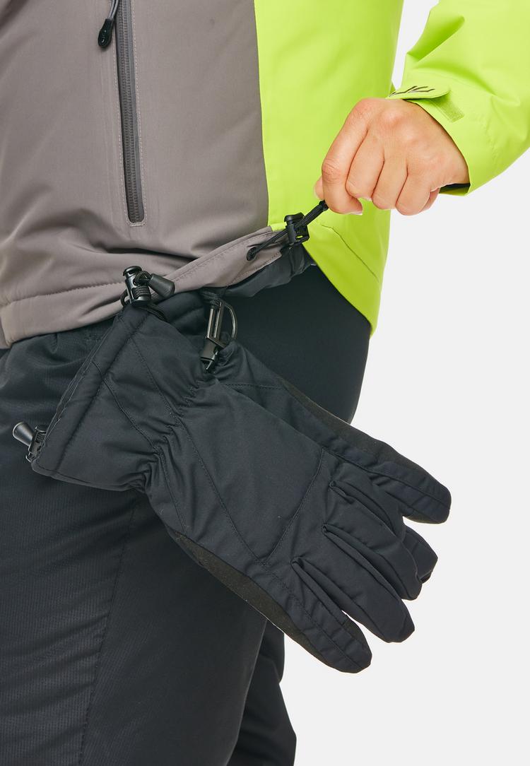 Jeff Green Jeff Green Marita Skijacke Damen - Silver Birch/Dark Gull/Lime Bunch - 11 | SportScheck