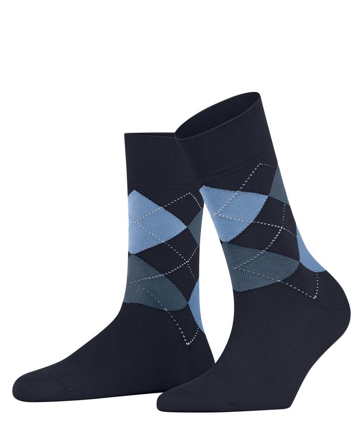 Falke Falke Sensitive Argyle SO Socken Damen - midnight (6414) - 0 | SportScheck
