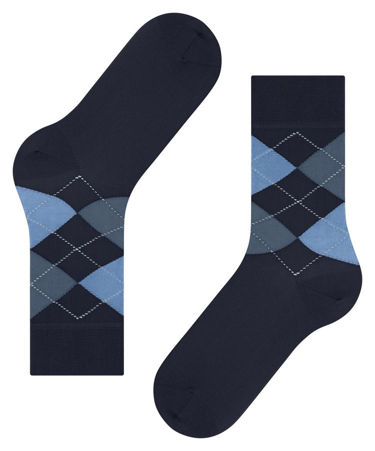 Falke Falke Sensitive Argyle SO Socken Damen - midnight (6414) - 2 | SportScheck