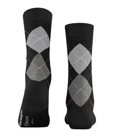 Rückansicht von Burlington Socken Freizeitsocken Damen black-aqua (3012)