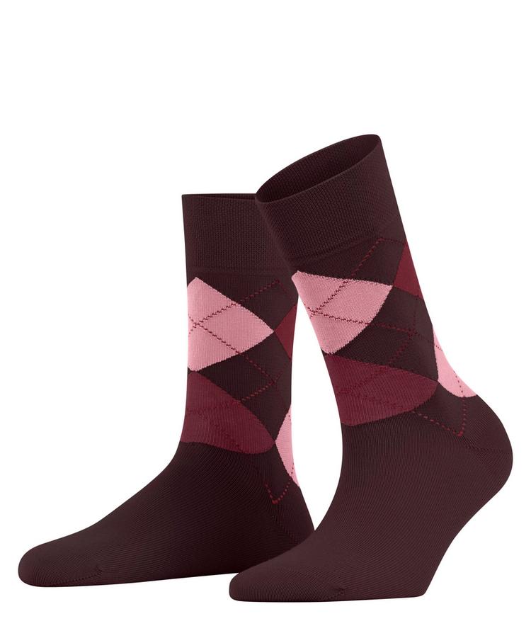 Falke Falke Sensitive Argyle Socken Damen - bordeaux (8100) - 0 | SportScheck