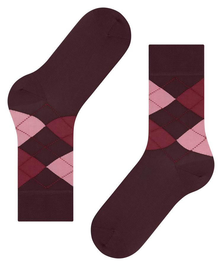 Falke Falke Sensitive Argyle Socken Damen - bordeaux (8100) - 2 | SportScheck