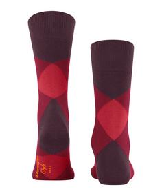 Rückansicht von Burlington Freizeitsocken Herren claret (8375)