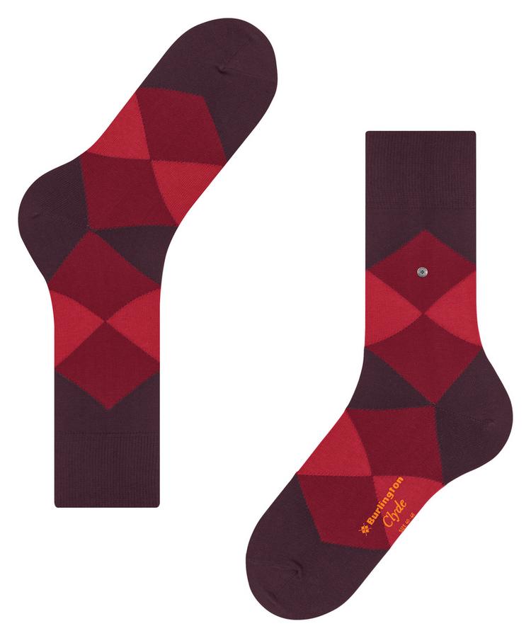Burlington Burlington Clyde Socken Herren - claret (8375) - 2 | SportScheck